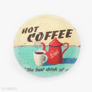 Nice Round Ceramic Fridge Magnet