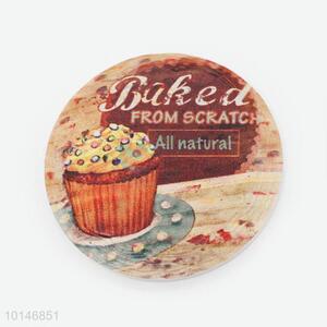 Made In China Round Ceramic Fridge Magnet