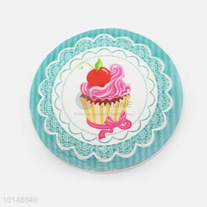 New Design Round Ceramic Fridge Magnet