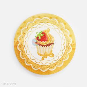 China Factory Round Ceramic Fridge Magnet