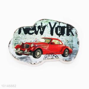 Latest Design Car Shaped Ceramic Fridge Magnet