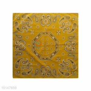 Cheap Cotton Handkerchief with Smiley Emoji Pattern