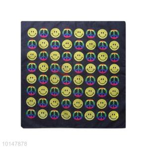 Cheap Colorful Triangle Pattern Cotton Handkerchief