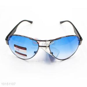 Top Quality Blue Lens Pilot Sunglasses