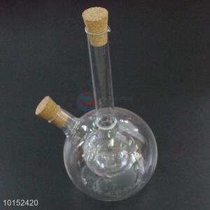 Kitchen Condiment Bottles/Glass Inner Round Shaped Seasoning Bottle Set