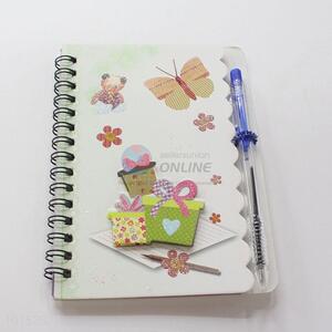 New Design Portable Notebook with Pen