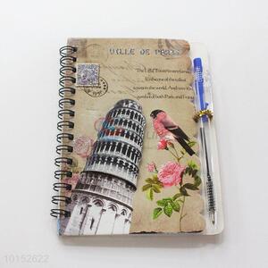 Modern Style Eco-friendly Notebook with Pen
