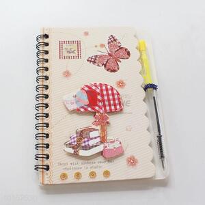 Portable Stationery Notebook with Pen