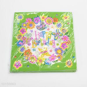 Best selling birthday dinner paper napkin