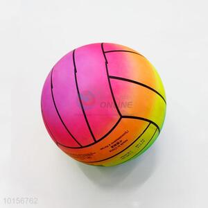 Custom Wholesale Inflatable Rainbow Beach Ball PVC Toy Ball