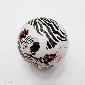 Zebra Pattern Promotional PVC Inflatable Beach Ball Toy Ball