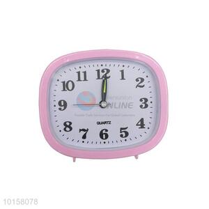 Hot Wholesale Cute Pink Alarm Clock For Bedroom