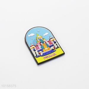 Low price fashion buildings fridge magnet