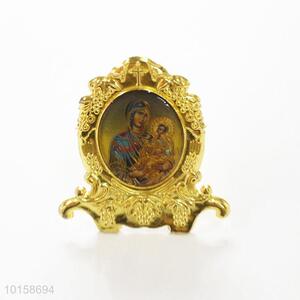 Gold irregular shaped photo frame