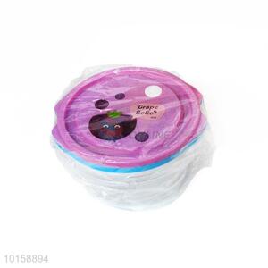 Round Multi-Purpose Preservation Box/Plastic Crisper