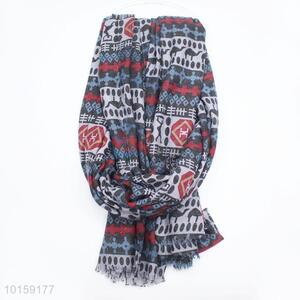 Promotional Gift Long Scarf with Printed Pattern