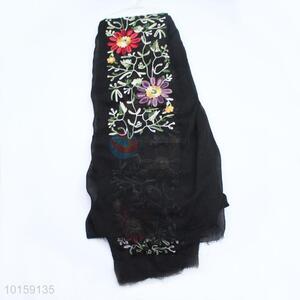 Wholesale Comfortable Flower Jacquard Scarf for Lady