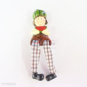 New Arrival Resin Boy Doll/Resin Crafts with Watermelon for Home Decoration