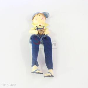 Wholesale Resin Boy Doll/Resin Crafts for Home Decoration