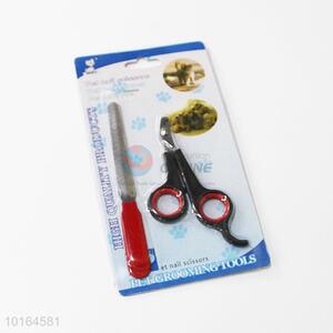 Pet Nail Clipper File Set Scissors Pet Grooming Tool