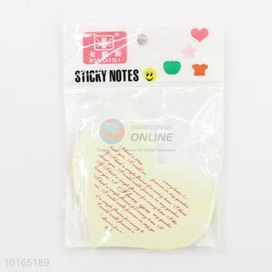 Top Selling Heart Shaped Post It Memo Pad Sticker