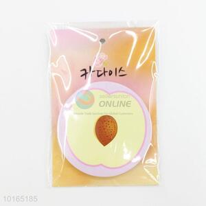 Super Quality Peach Shaped Sticky Notes Diary School Supplies