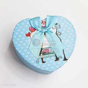 Pretty Cute Heart Shaped Gift Box Wedding Paper Gift Box