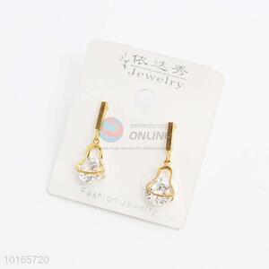 Small Bell Shaped Zircon Earring Jewelry for Women/Fashion Earrings