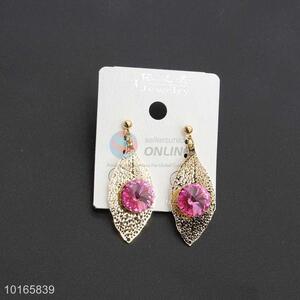 Leaf Zircon Earring Jewelry for Women/Fashion Earrings