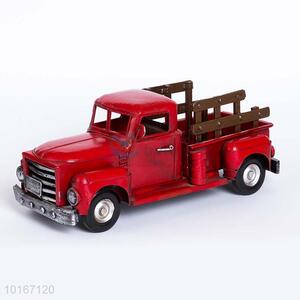 Red Truck Simulation Model/Craft for Home <em>Decoration</em>/Props