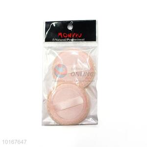 Wholesale Cotton Press Powder Puff With Ribbon