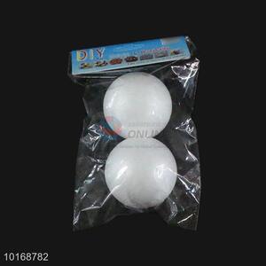 Good Quality Foam Christmas Crafts in Ball Shape, 2 Pieces/Set