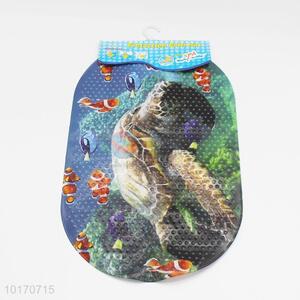 Popular designed color printing pvc bath mats/shower mats