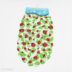 Lovely ladybirds printed shell bath mats/shower mats