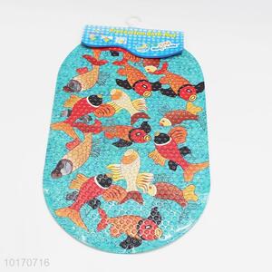 Unique designed color printing pvc bath mats/shower mats