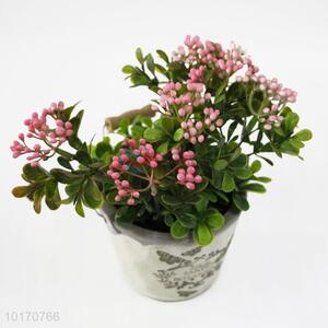 Vivid Mini Atificial Potted Plant Home Garden Decoration