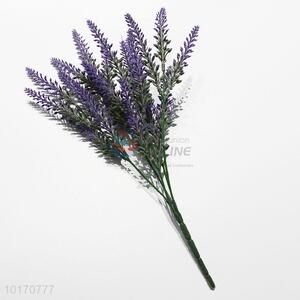 High Quality Plastic Fake Flower Purple Artificial Flower