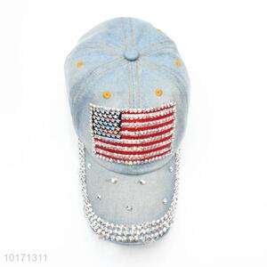 Fashion Summer Visor Hat Flag Design Women Men Caps