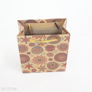 Fashion Color Printed Packaging Kraft Paper Bag