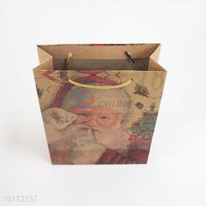 Top quality christmas gift paper bag kraft bag