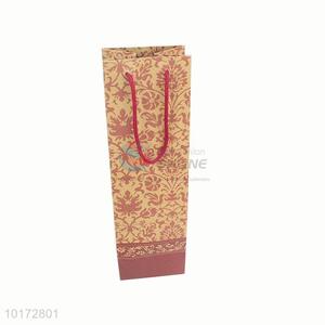 Wholesale brown paper wine bags