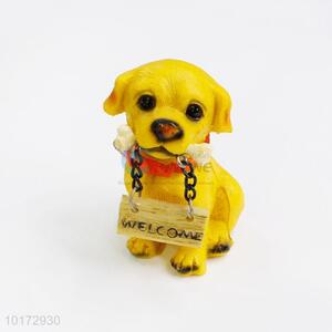 New Arrived Dog Shaped Polyresin for Home Decor