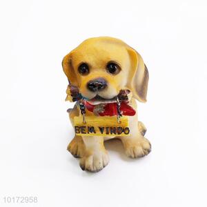 Wholesale Eco-friendly Polyresin Craft Resin Statue Dog