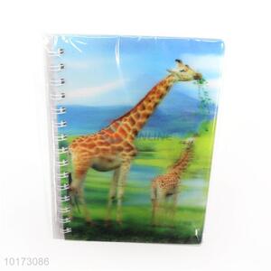 Animal Pattern Cover Spiral Coil Book Notebook