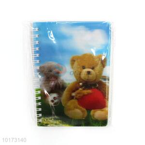 Color 3D Cover Spiral Coil Notebook