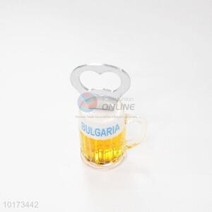 Low price cute best fashion style wine cup shape opener