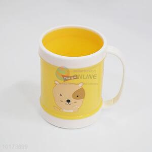 Pretty Cute Drinking Plastic Cup with Handle