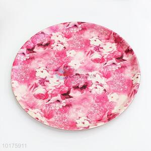 China Factory  Round Shaped Serving Trays ABS Service <em>Salver</em>