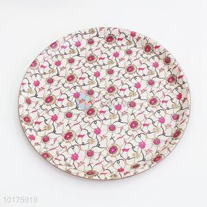 Wholesale Cheap ABS Salver Serving Plate in Round Shape