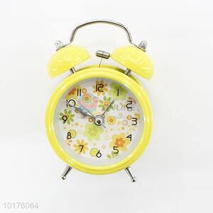 Mini table clock two bell ring alarm clock